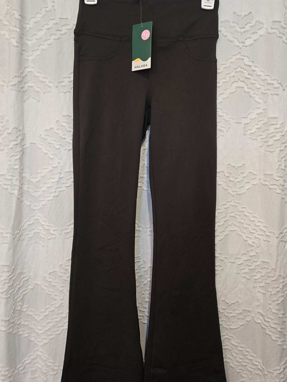 Halara Women’s Brown High-Waist Flare Leggings